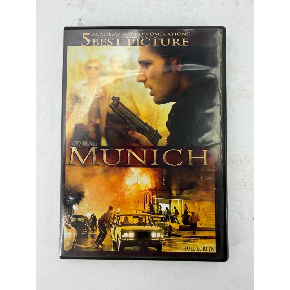 Munich DVD Steven Spielberg Eric Bana Daniel Craig Full Screen 2005 Movie
